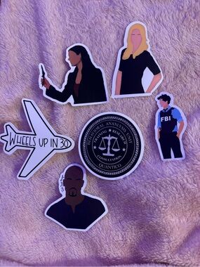30 Criminal Minds Vinyl Sticker Pack | TV Show Vinyl Decals